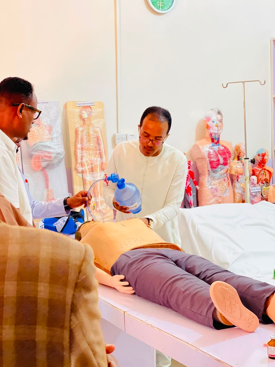 SLMA two-day trauma training on Initial Assessment of the Trauma Patient at Frantz Fanon University